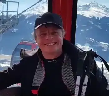 Marc Bosman overwon hoogtevrees in skilift