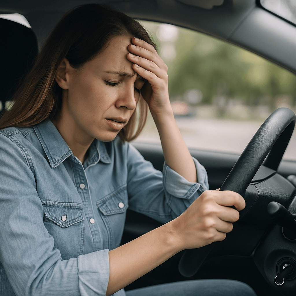 symptomen rijangst herkennen