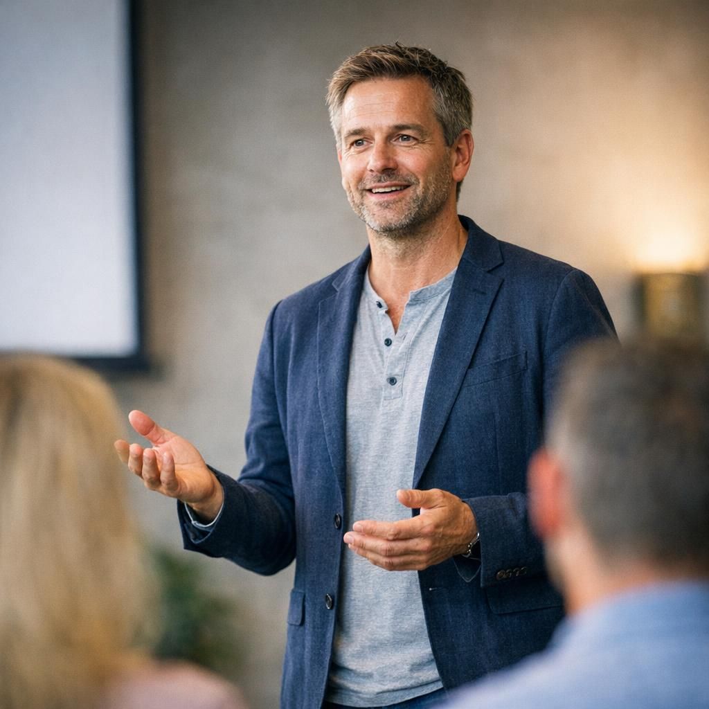 Blog over waarom sommige presentaties vanzelf gezag uitstralen en andere niet, met focus op aandacht, rust en breininstelling.