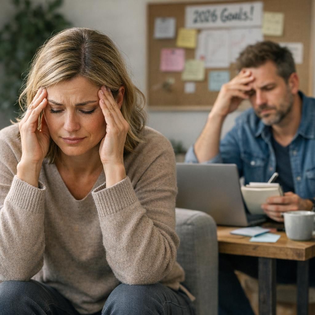 Artikel over waarom goede voornemens in 2026 ongemerkt spanning en stress kunnen geven en hoe je dat anders aanpakt