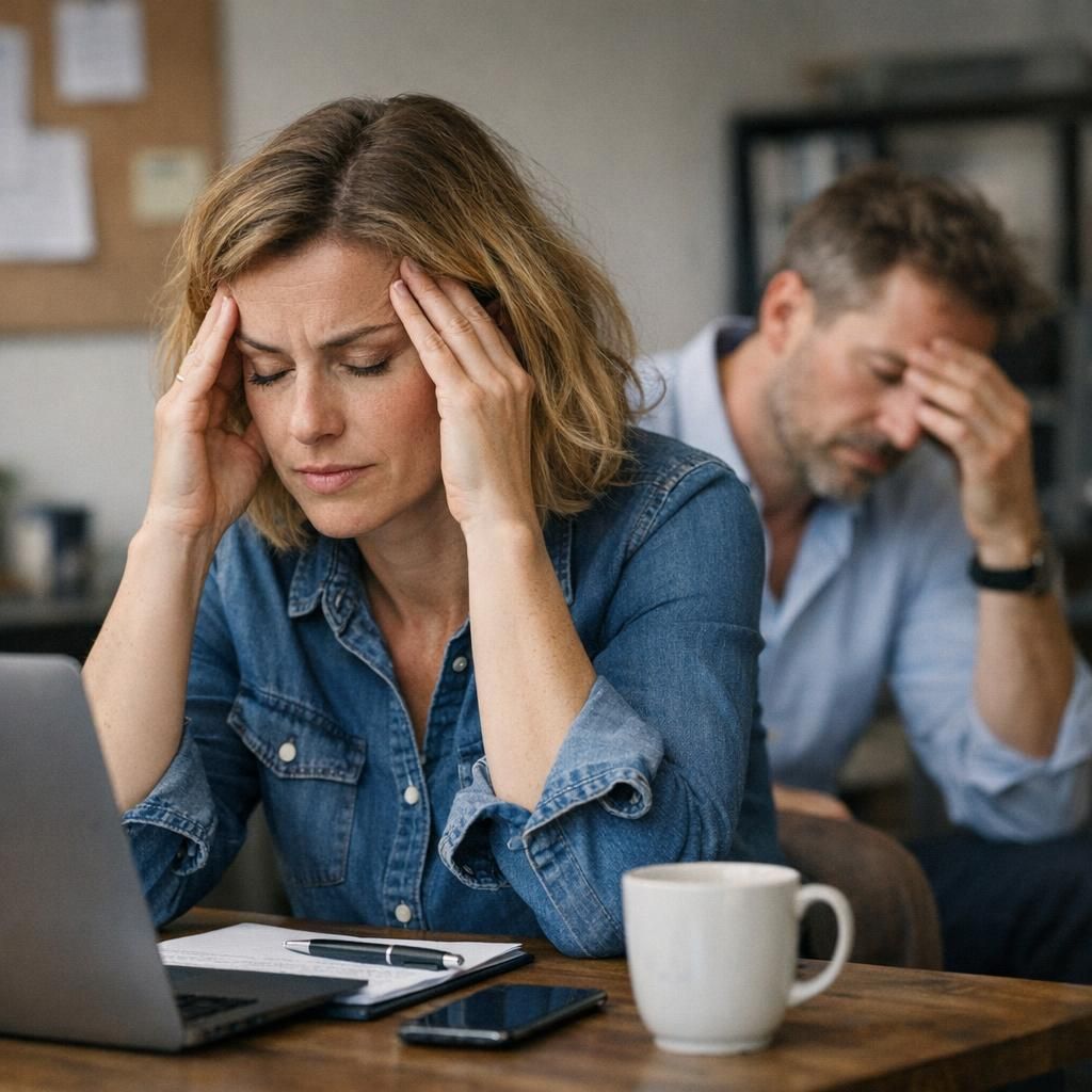 Uitleg over overbelasting die ontstaat terwijl je nog functioneert en hoe vroege signalen in het brein een rol spelen