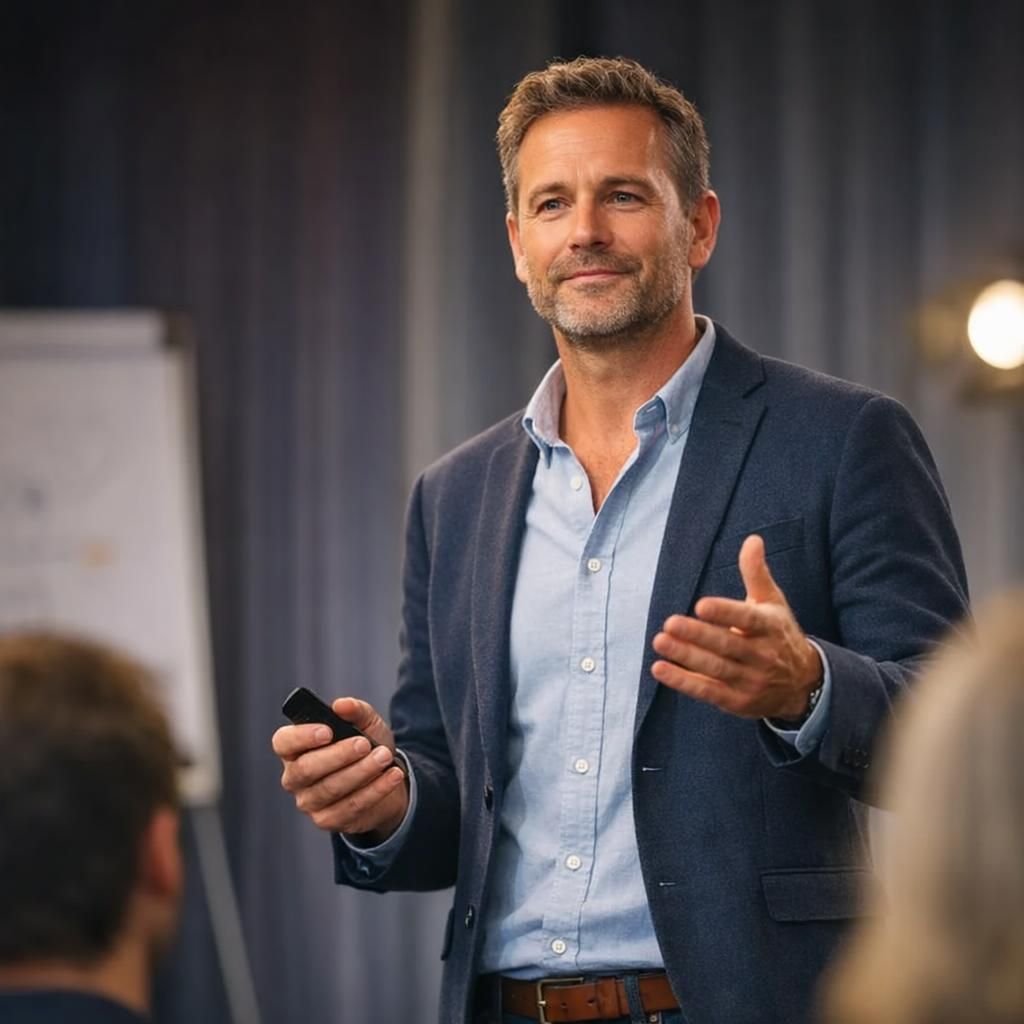 Artikel over 4 signalen dat een spreker natuurlijk leiderschap uitstraalt tijdens een presentatie