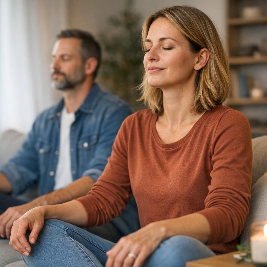 Illustratie bij blog over box breathing als ademhalingstechniek tegen stress en paniek