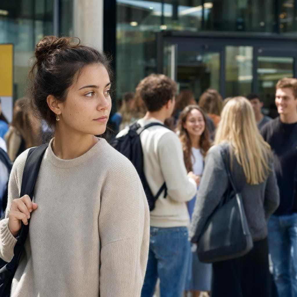 Sociale angst bij een nieuwe klas, studie of introductieweek